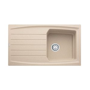 Lavello 1 vasca con gocciolatoio reversibile Franke ATG 611 86x50 avena