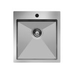 Lavello da incasso SA310401 1 vasca 45x50.5 cm inox