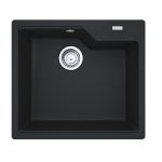Lavello monovasca Franke Urban UBG 610-56 in fragranite nero 56x50 cm.