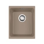 Lavello una vasca Franke KBG11034 sottotop 34x40 in fragranite Oyster