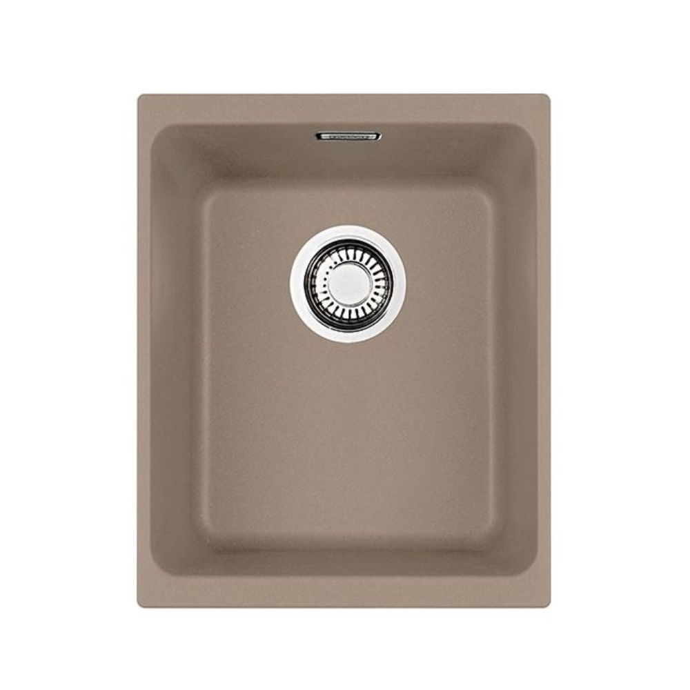 Lavello una vasca Franke KBG11034 sottotop 34x40 in fragranite Oyster