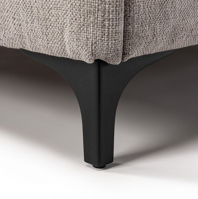 Letto matrimoniale Vogue contenitore in tessuto Aragon 20 taupe