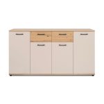 Madia Kerry51A 4 ante e 2 cassetti in beige e artisan oak