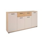 Madia Kerry51A 4 ante e 2 cassetti in beige e artisan oak