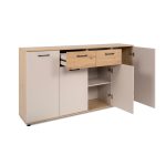 Madia Kerry51A 4 ante e 2 cassetti in beige e artisan oak