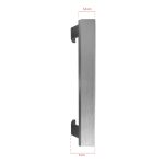 Maniglia per frigorifero MANIGLIAINOX22 in acciaio inox