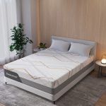 Materasso matrimoniale Corvo con memory foam molle insacchettate e tessuto rinfrescante sfoderabile 160x190x30H cm.