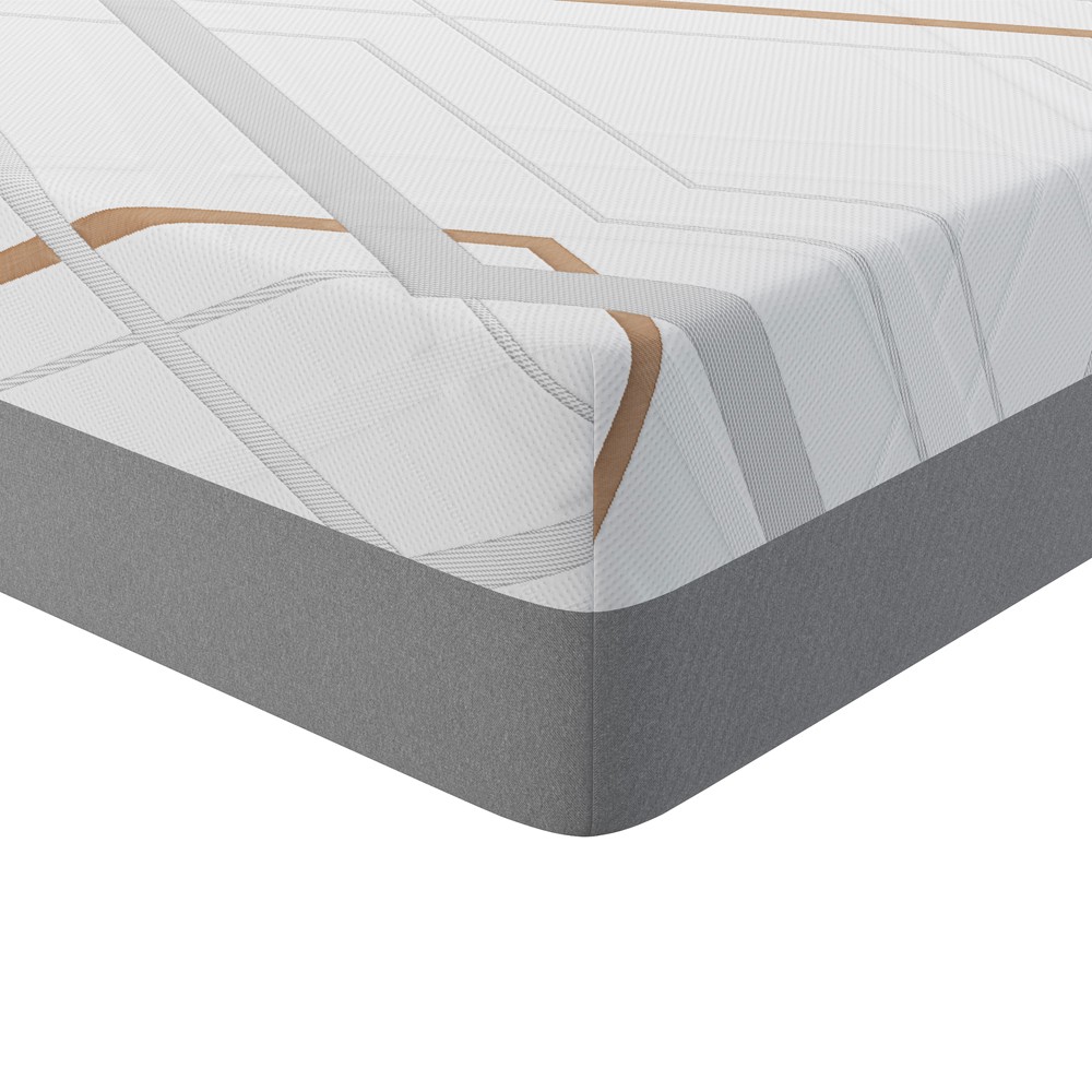 Materasso matrimoniale Corvo con memory foam molle insacchettate e tessuto rinfrescante sfoderabile 160x200x30H cm.