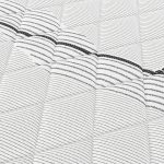 Materasso singolo Tarico 90x190x22.3 H cm. con molle insacchettate e strato in memory foam