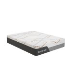 Materasso una piazza e mezza Corvo con memory foam molle insacchettate e tessuto rinfrescante sfoderabile 120x190x30H cm.