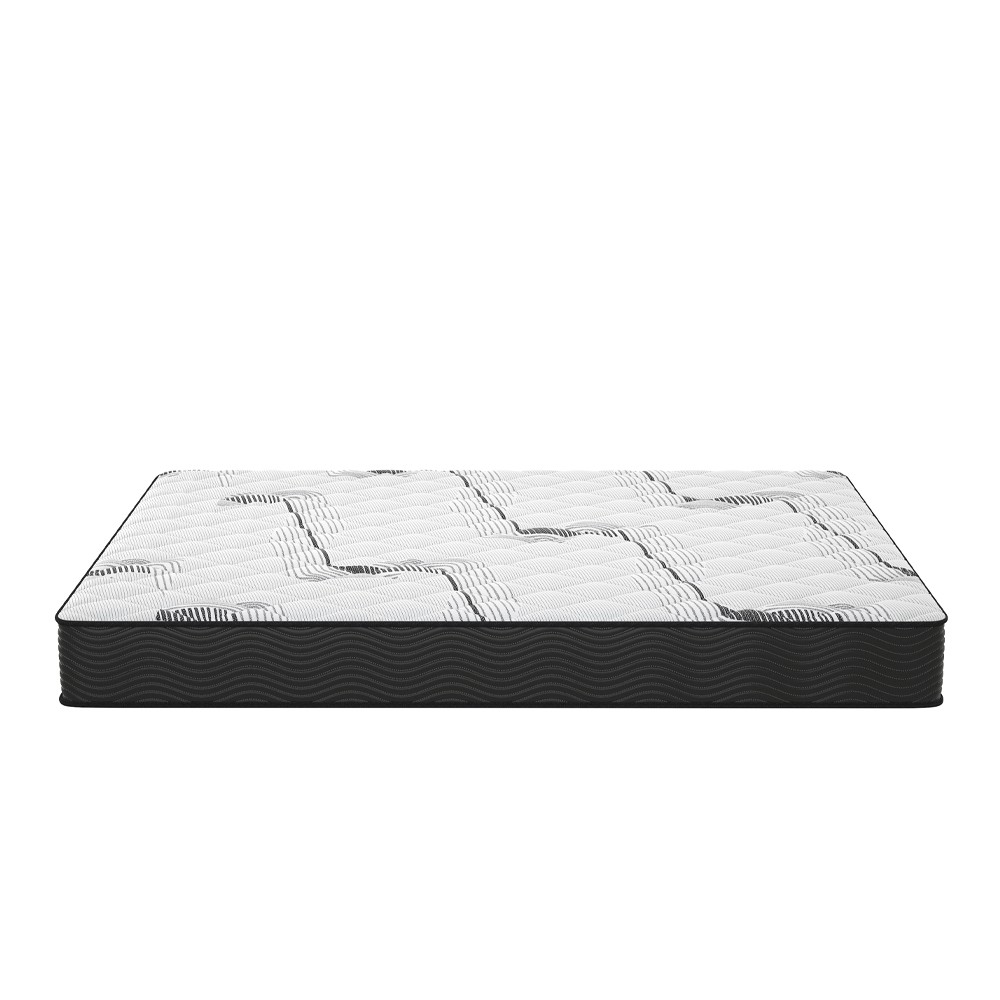 Materasso una piazza e mezza Tarico 120x190x22.3 H cm. con molle insacchettate e strato in memory foam