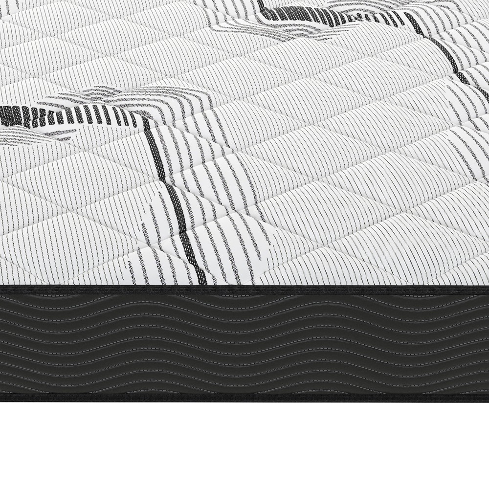 Materasso una piazza e mezza Tarico 120x190x22.3 H cm. con molle insacchettate e strato in memory foam