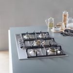 Piano cottura Bertazzoni P755CPROX a gas da 75 cm. 5 zone con dual wok centrale inox