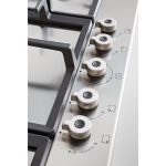 Piano cottura Bertazzoni P755CPROX a gas da 75 cm. 5 zone con dual wok centrale inox