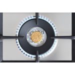 Piano cottura Bertazzoni P755CPROX a gas da 75 cm. 5 zone con dual wok centrale inox