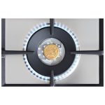 Piano cottura Bertazzoni P905CPROX a gas da 90 cm. 5 zone con dual wok centrale inox