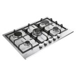 Piano cottura a gas Candy CHG74WTX 5 fuochi inox