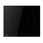 Piano cottura a induzione Teka IBC64115SSMBK 4 zone di cottura 60 cm. touchscreen frontale nero