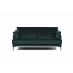 Piede in metallo Ago17 per mobili e complementi d'arredo H 17cm. nickel nero