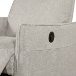 Poltrona relax Melany con recliner elettrico in tessuto G375 beige