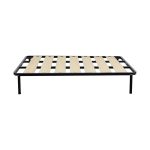 Rete matrimoniale ortopedica Flic New 160x190x4 cm. con piedini scatolato