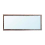Specchiera rettangolare K9 con cornice quercia 165x65x4 cm.