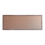 Specchiera rettangolare K9 con cornice quercia 165x65x4 cm.