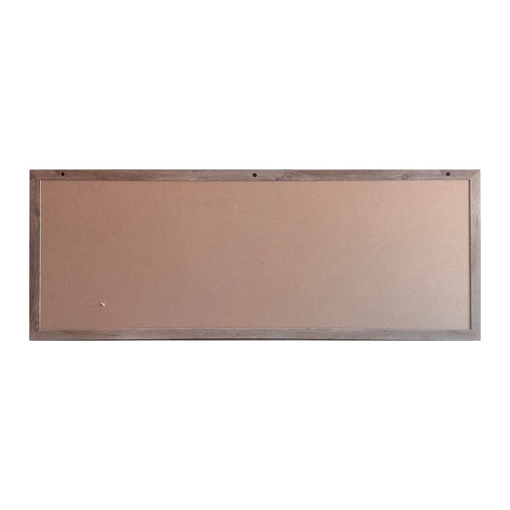 Specchiera rettangolare K9 con cornice quercia 165x65x4 cm.