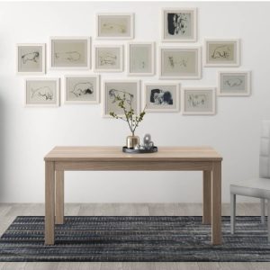 Tavolo allungabile Firenze 140x80 cn allunga da 40 colore olmo
