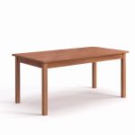 Tavolo allungabile Firenze 140x85 con allunga da 40 cm. noce naturale