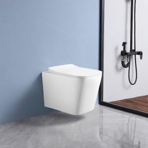 WC sospeso YJ-2303 con scarico a parete bianco lucido