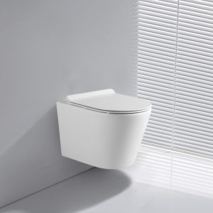 WC sospeso rimless YJ-2392 48.5x36x.36.5 cm bianco lucido