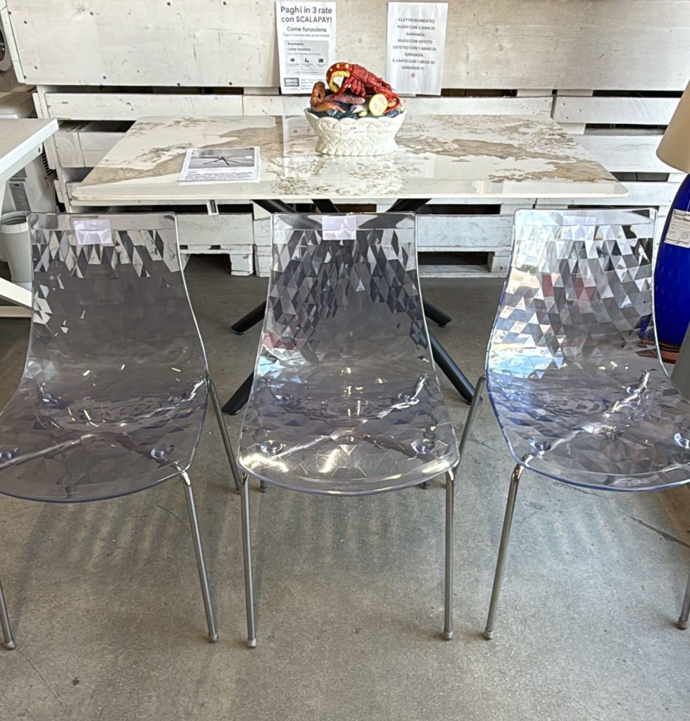 Sedia Calligaris Modello Ice Usato 4424-4422-4423