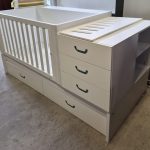 Lettino Combinato Trasformabile Per Bambini Usato 1059