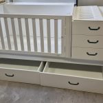 Lettino Combinato Trasformabile Per Bambini Usato 1059