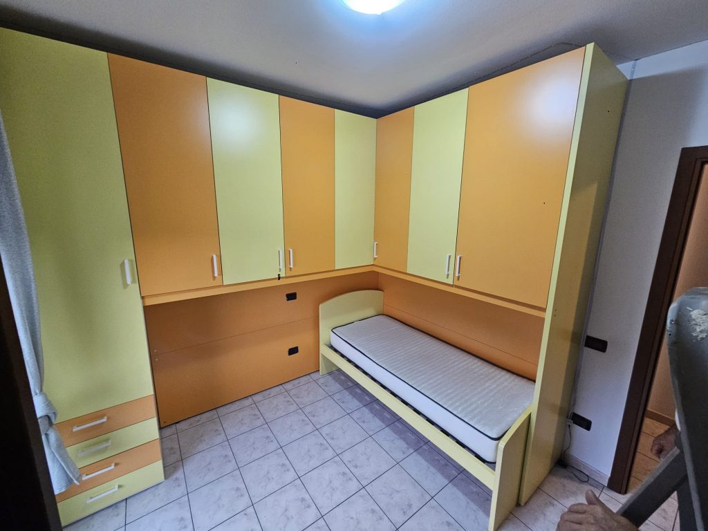 Cameretta da letto con letto singolo cod: 1078
