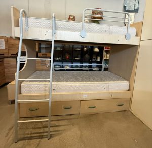 Letto A Castello Con 2 Posti Letto Completi Usato 4621/U
