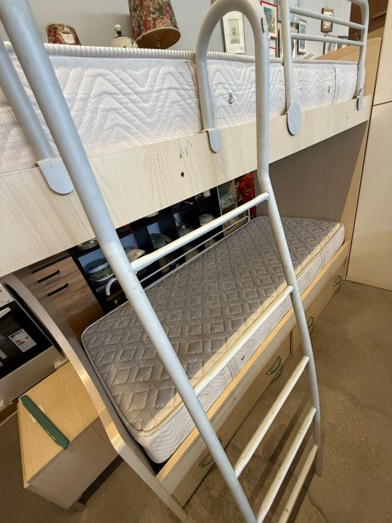 Letto A Castello Con 2 Posti Letto Completi Usato 4621/U