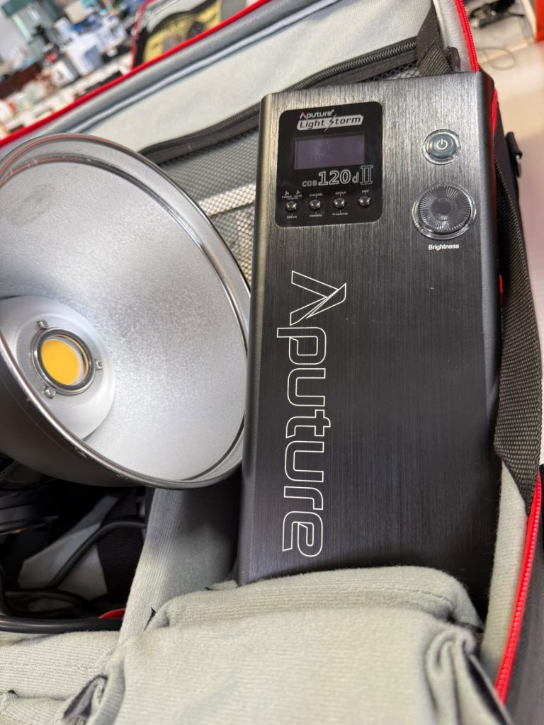 Kit Luce Led Aputure Lsc 120 Dh Usato 2557