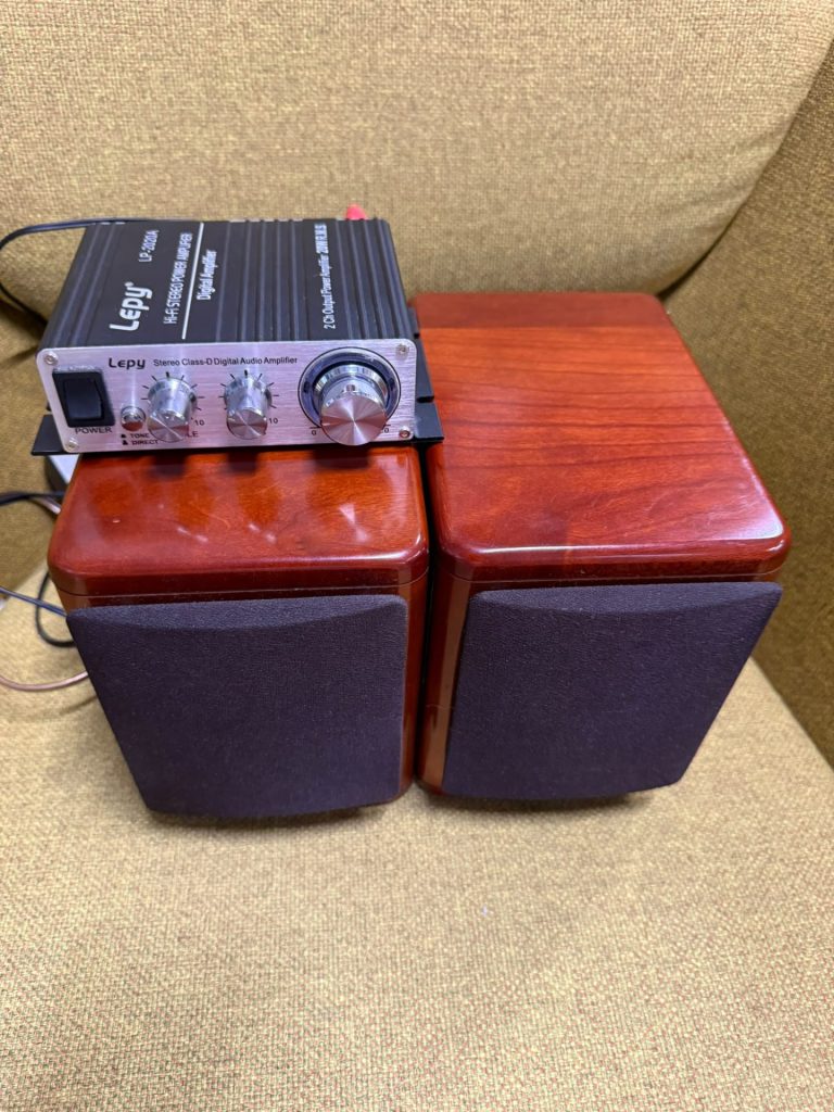 2 Casse JVC +Amplificatore Lepy Usato 4616/U