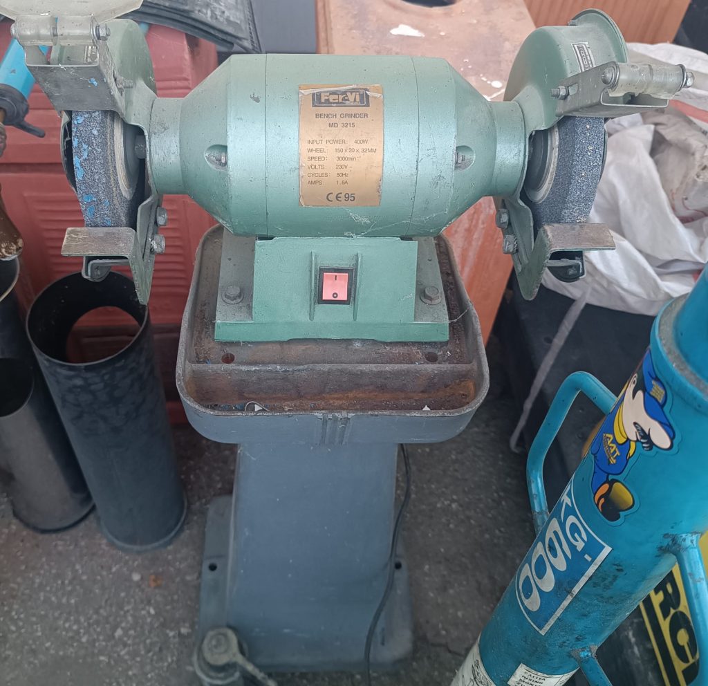 Mola Elettrica Doppia Da Banco 5375/U