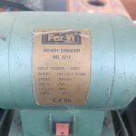 Mola Elettrica Doppia Da Banco 5375/U