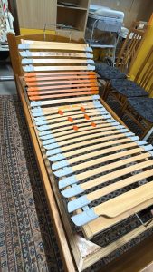 Letto Singolo Completo Di Rete A Doghe Usato 4683