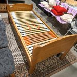 Letto Singolo Completo Di Rete A Doghe Usato 4683