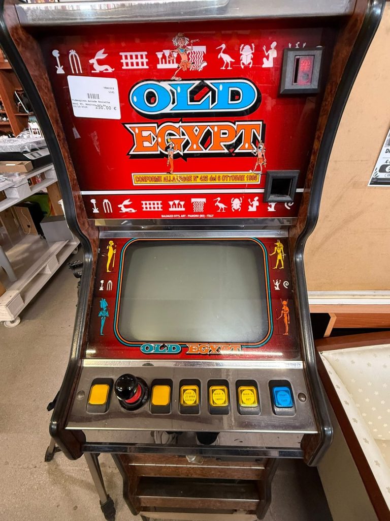 Videogioco Arcade Roulette Anni 90 , Monitor Crt Hx Usato 1161