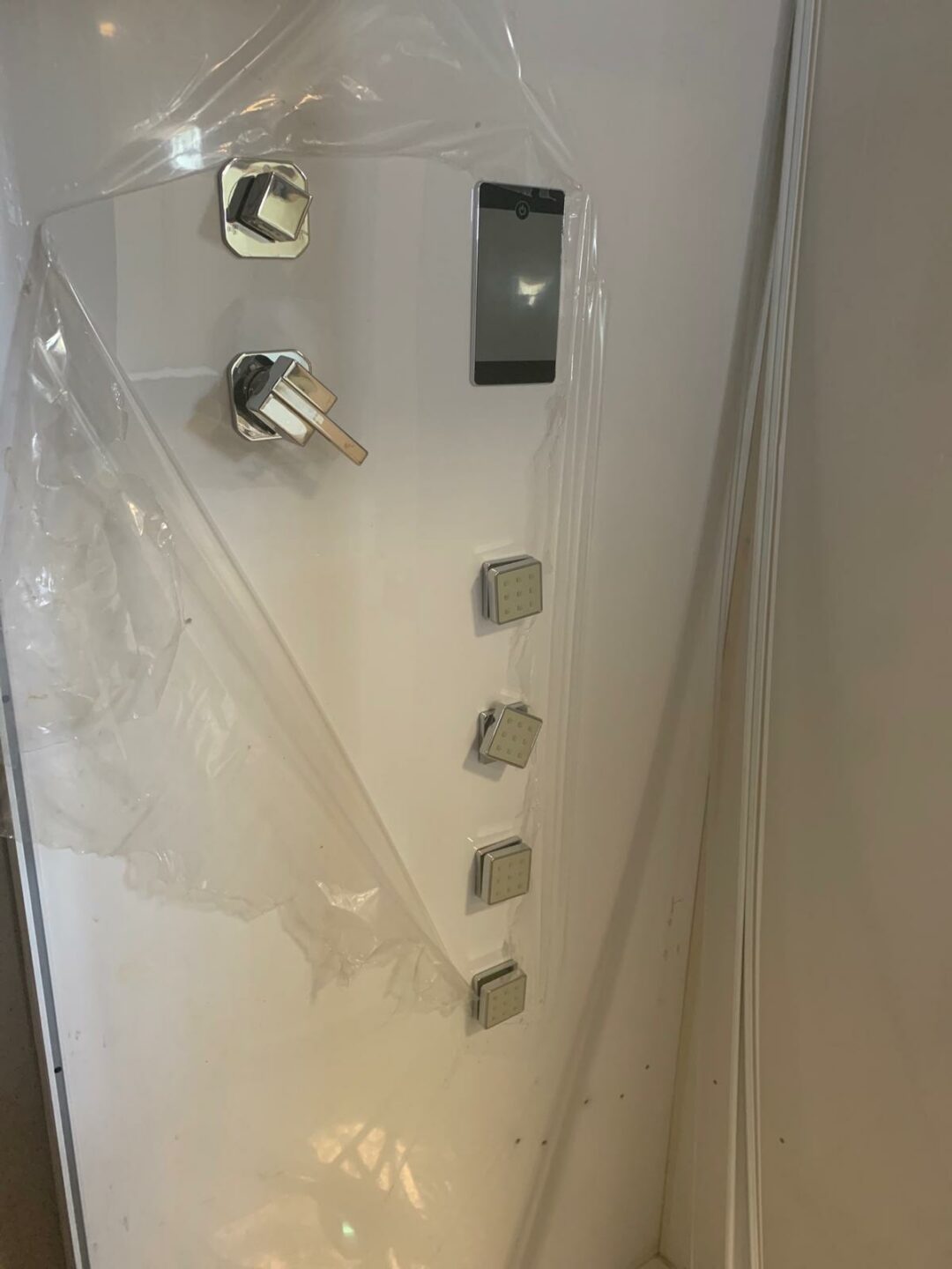 CABINA DOCCIA MODELLO LUX 3 95X95 IDROMASSAGGIO (Manca seduta) - immagine 4