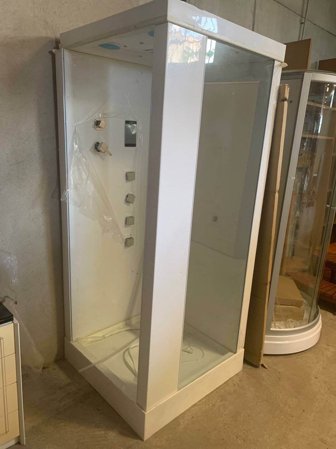 CABINA DOCCIA MODELLO LUX 3 95X95 IDROMASSAGGIO (Manca seduta) - immagine 2