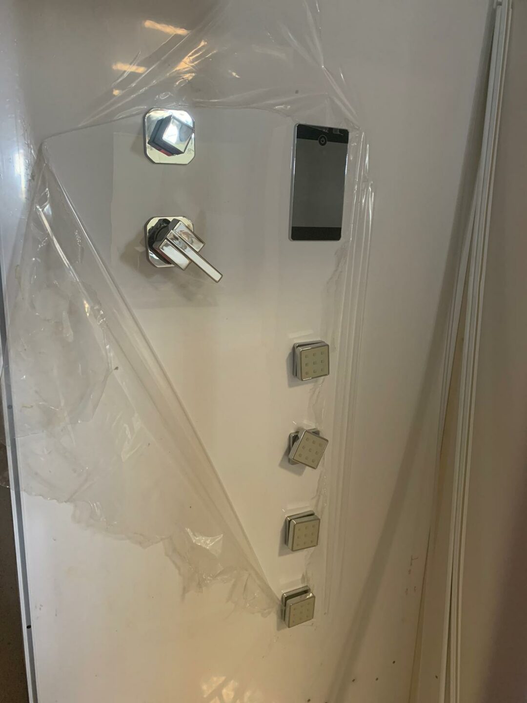 CABINA DOCCIA MODELLO LUX 3 95X95 IDROMASSAGGIO (Manca seduta) - immagine 7