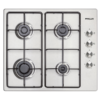 FINLUX FXBGH13X60X Piano Cottura 4 Fuochi a Gas 60 cm colore Inox
