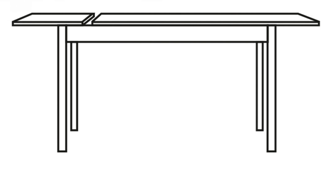 TAVOLO BIANCO FRASSINATO Art. 609 - immagine 2